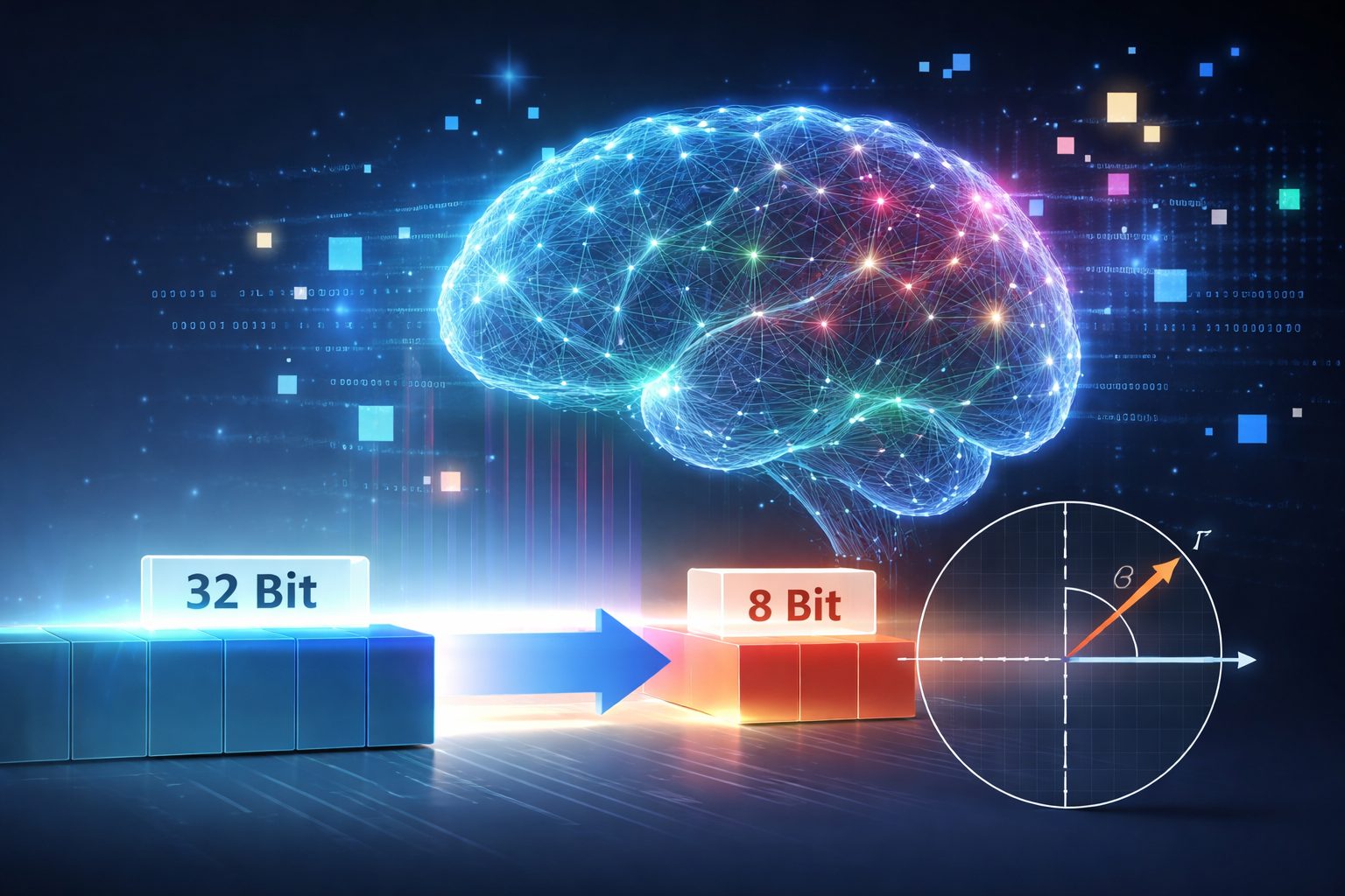 Visualisierung zu Google TurboQuant
